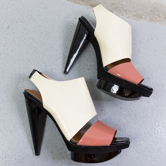 Pour La Victoire Shoes - Pour La Victoire - Cypris Color Sandal Platforms